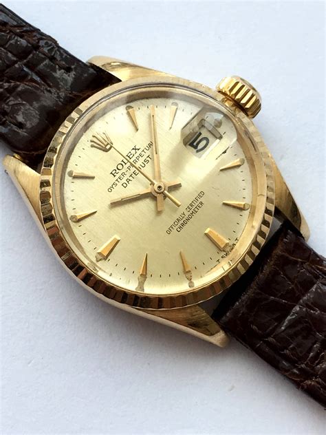 rolex oro vintage